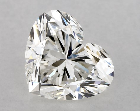 GIA 1.01 Carat H-VS2 Ideal Cut Heart Diamond