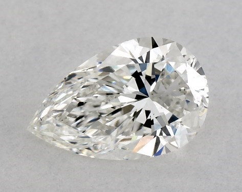 GIA 1.02 Carat H-VS2 Very Good Cut Pear Diamond