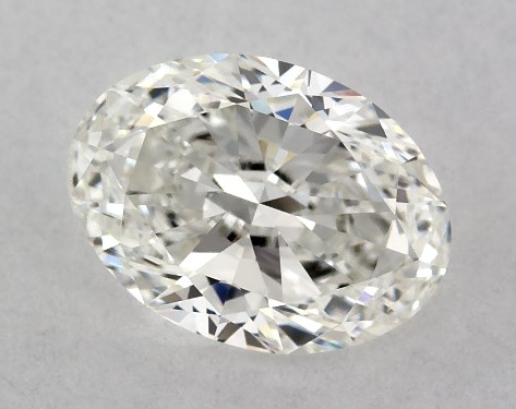 GIA 1.00 Carat H-VVS2 Very Good Cut Oval Diamond