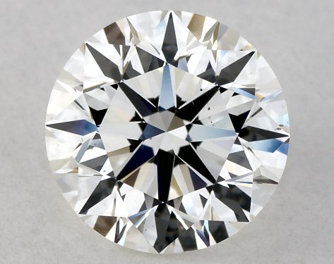 GIA 1.00 Carat I-VS2 Excellent Cut Round Diamond