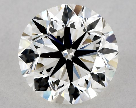 GIA 1.00 Carat I-VS2 Very Good Cut Round Diamond
