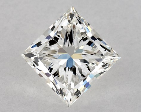 GIA 1.01 Carat H-VS2 Ideal Cut Princess Diamond