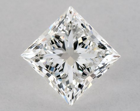 GIA 1.02 Carat H-VVS2 Very Good Cut Princess Natural Diamond