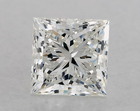 GIA 1.01 Carat H-VS2 Ideal Cut Princess Diamond