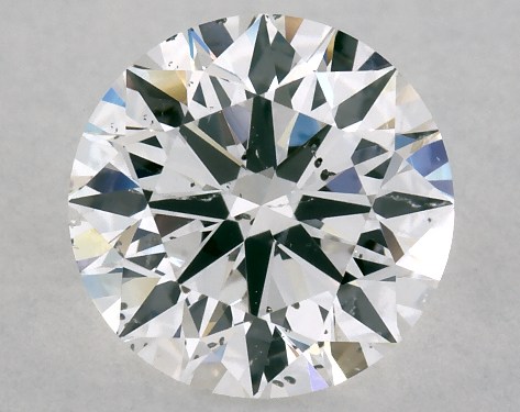 GIA 1.01 Carat D-SI2 Excellent Cut Round Diamond