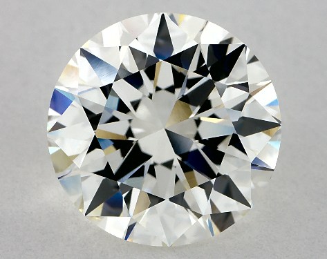 GIA 3.03 Carat H-VS1 Excellent Cut Round Diamond