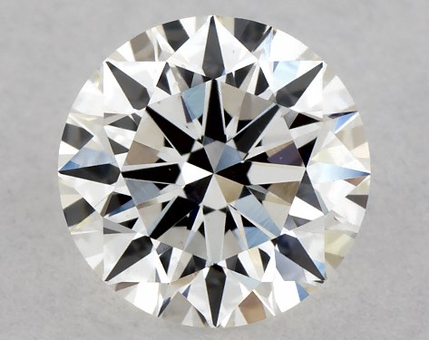GIA 0.60 Carat H-SI1 Excellent Cut Round Diamond