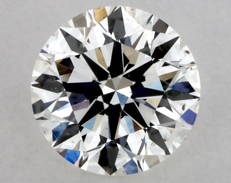 GIA 0.80 Carat H-SI1 Excellent Cut Round Diamond