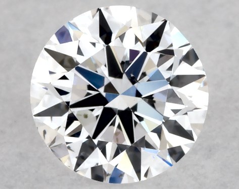 GIA 0.30 Carat D-SI1 Good Cut Round Diamond
