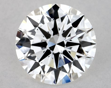 GIA 2.00 Carat E-VS1 Excellent Cut Round Lab-Grown Diamond