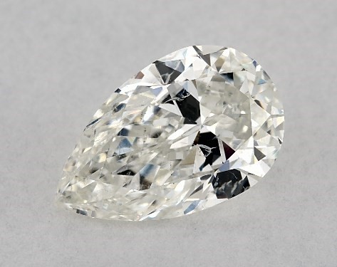 GIA 1.02 Carat H-SI2 Very Good Cut Pear Diamond