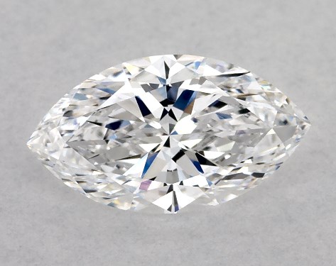 GIA 1.00 Carat D-VS1 Very Good Cut Marquise Diamond