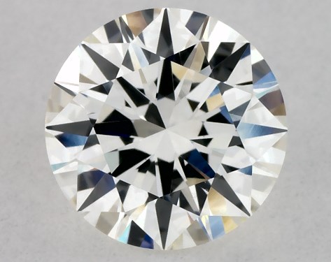 GIA 1.00 Carat H-VS2 Very Good Cut Round Diamond