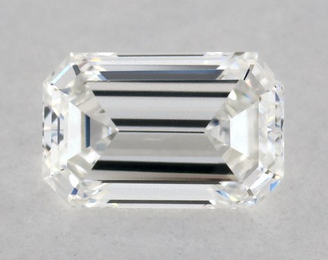 GIA 0.24 Carat F-VVS2 Very Good Cut Emerald Diamond