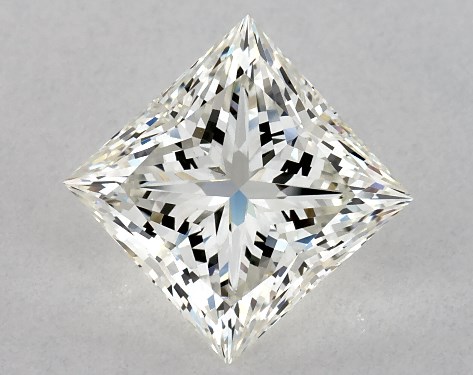 GIA 2.00 Carat J-VS2 Ideal Cut Princess Diamond