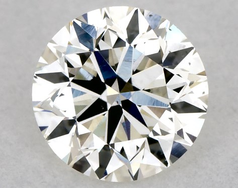 GIA 0.50 Carat J-SI1 Very Good Cut Round Diamond