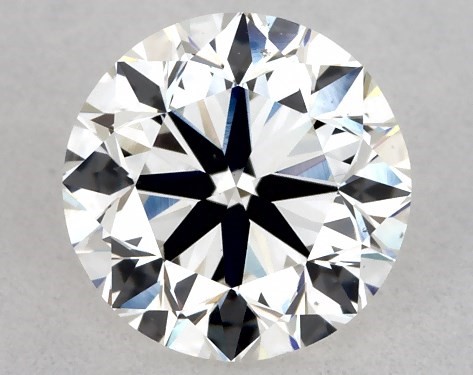 GIA 1.00 Carat H-VS2 Very Good Cut Round Diamond