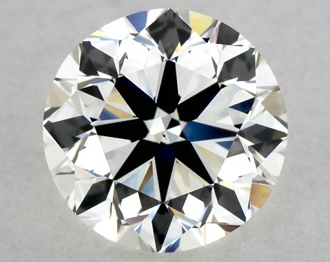 GIA 1.00 Carat H-VS2 Very Good Cut Round Diamond