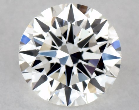 GIA 0.30 Carat H-IF Very Good Cut Round Diamond