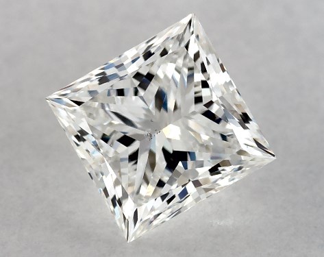 GIA 1.01 Carat G-VS2 Ideal Cut Princess Diamond