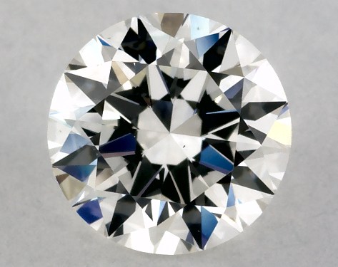 GIA 1.00 Carat H-VS1 Excellent Cut Round Diamond