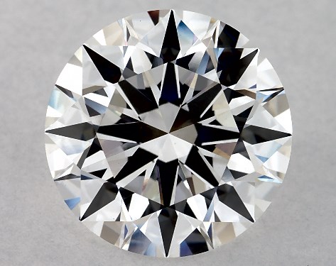 GIA 4.05 Carat F-VS1 Excellent Cut Round Lab-Grown Diamond