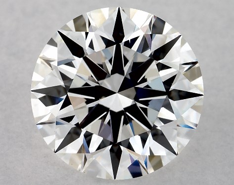 GIA 3.12 Carat F-VS1 Excellent Cut Round Lab-Grown Diamond