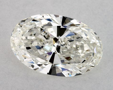 GIA 1.00 Carat H-VVS2 Very Good Cut Oval Diamond