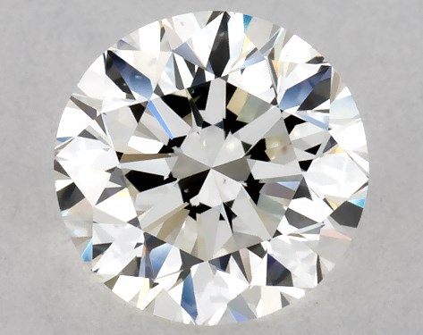 GIA 1.00 Carat I-VS2 Very Good Cut Round Diamond