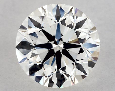 GIA 1.00 Carat H-VS2 Excellent Cut Round Diamond