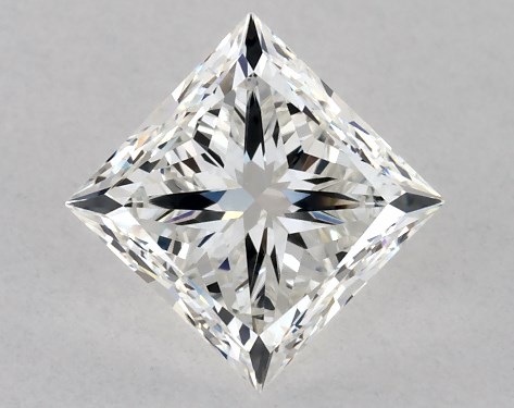GIA 1.01 Carat H-VVS2 Very Good Cut Princess Diamond