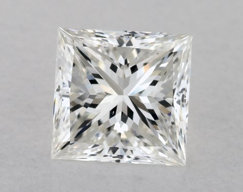 GIA 1.02 Carat H-VS2 Ideal Cut Princess Diamond