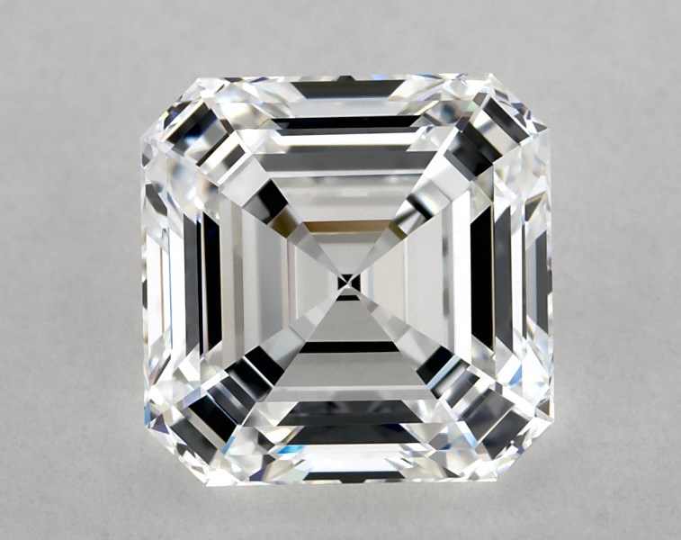 2.23 carat asscher diamond, D VS1