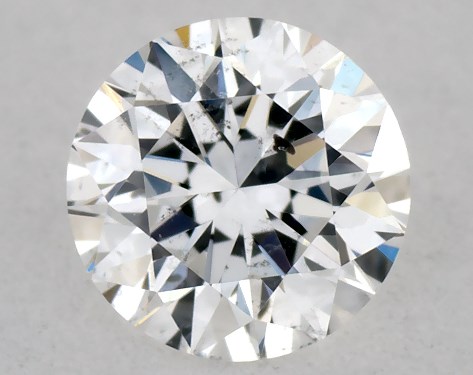 GIA 0.30 Carat D-SI2 Good Cut Round Diamond