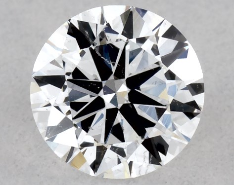 GIA 0.30 Carat D-SI2 Good Cut Round Diamond