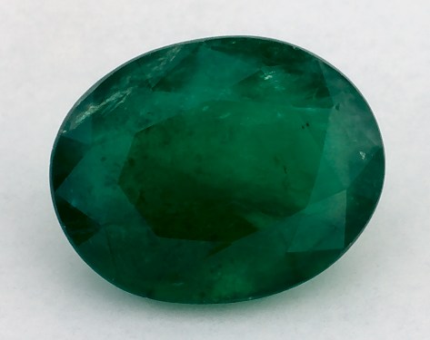 2.26 Carat Oval Natural Green Emerald
