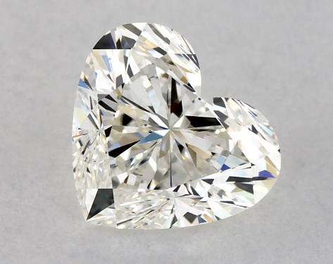 GIA 1.01 Carat H-VS1 Ideal Cut Heart Diamond