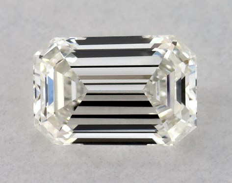GIA 0.31 Carat J-VVS2 Very Good Cut Emerald Diamond