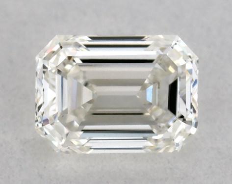 GIA 0.30 Carat J-VS2 Very Good Cut Emerald Diamond