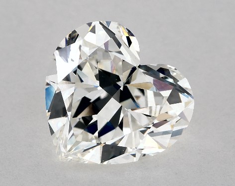 GIA 3.32 Carat G-VS2 Ideal Cut Heart Diamond