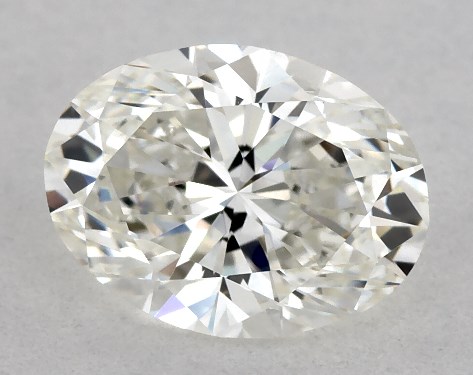 GIA 1.00 Carat H-VS2 Very Good Cut Oval Diamond