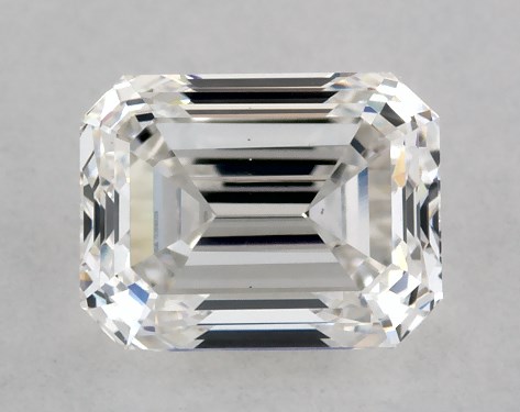 GIA 1.00 Carat G-VS1 Very Good Cut Emerald Diamond