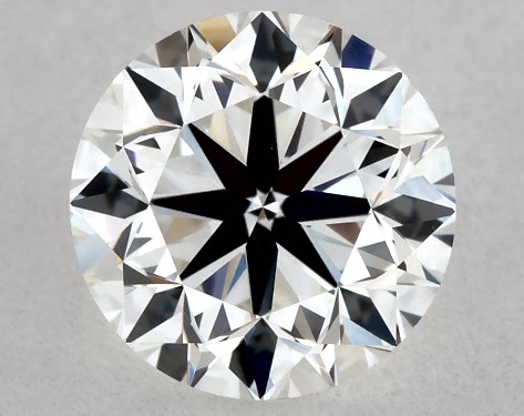 GIA 1.00 Carat H-VS1 Very Good Cut Round Diamond