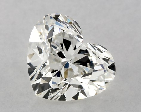 GIA 1.01 Carat H-VS2 Ideal Cut Heart Diamond