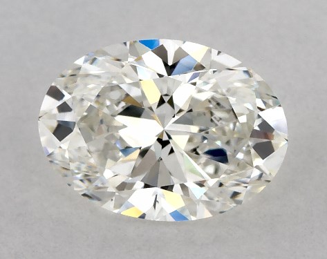 GIA 1.00 Carat H-VS2 Very Good Cut Oval Diamond