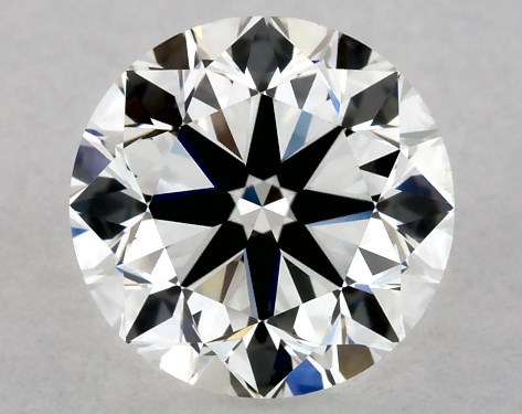 GIA 1.00 Carat H-VS2 Very Good Cut Round Diamond