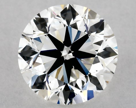 GIA 1.00 Carat H-VS2 Very Good Cut Round Diamond