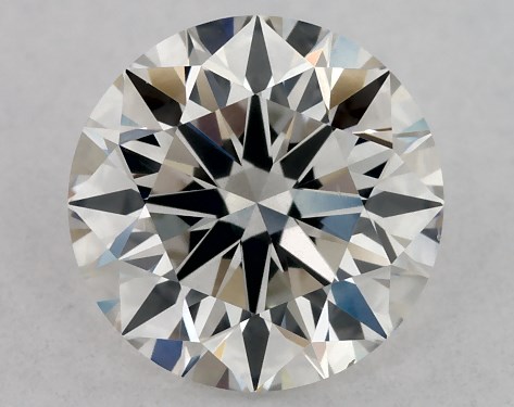 GIA 0.84 Carat H-SI1 Excellent Cut Round Diamond