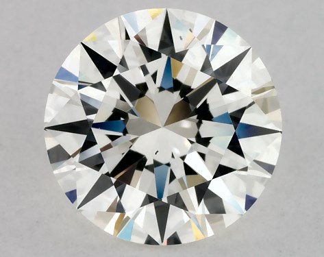 GIA 1.00 Carat I-VS2 Very Good Cut Round Diamond