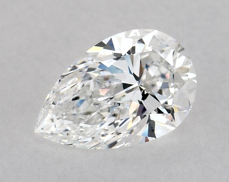 GIA 1.01 Carat E-VS1 Very Good Cut Pear Diamond